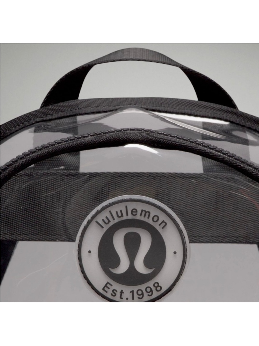 lululemon athletica Clear Backpack with Black Trim - Picture 3 of 7